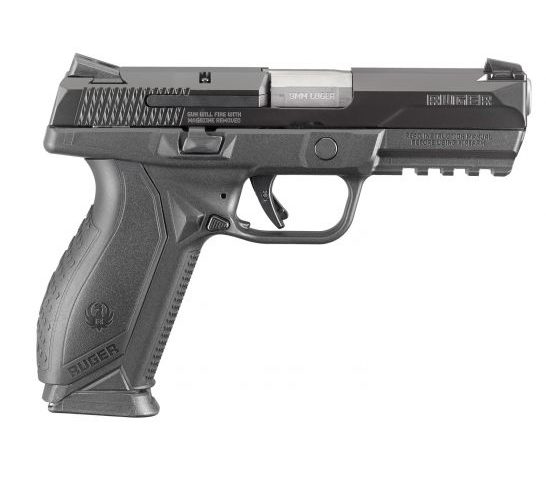 Ruger American 9mm 10-Round Pistol, Black – 8607