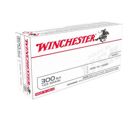 Winchester 125gr Open Tip 300 Blackout Ammo, 20rd – USA300BLK