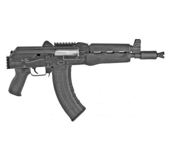 Zastava ZPAP92 7.62×39 AK-47 Pistol 10.5" 30rd – Black Wood w/ Pic Rail – ZP92762PAM