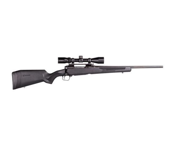 Savage 110 Apex Hunter XP 6.5 Creedmoor Bolt-Action Rifle with Vortex Crossfire II 3-9×40 Riflescope – 57304