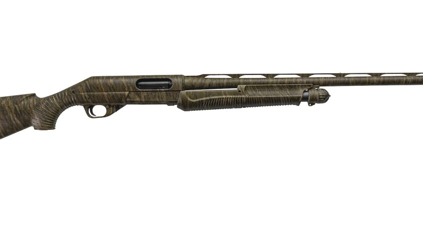 Benelli Nova Mossy Oak Bottomland 12 Gauge 3.5in Pump Shotgun – 28in