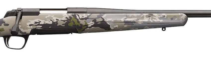 Browning X-Bolt Western Hunter Long Range OVIX Camo Bolt Action Rifle – 7mm Remington Magnum – 26in