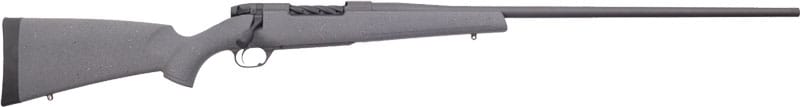 Weatherby Mark V Hunter Graphite Speckle Bolt Action Rifle – 257 Weatherby Magnum – 26in