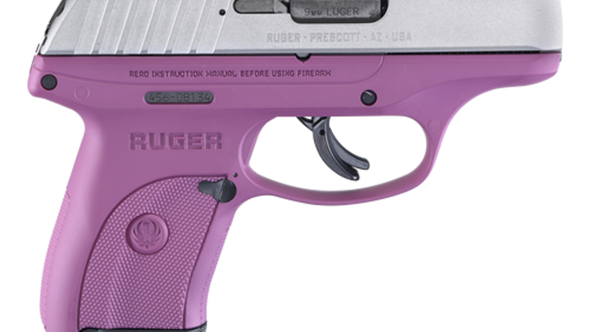 Ruger EC9s 9mm, 3.12" Barrel, Purple, 7rd