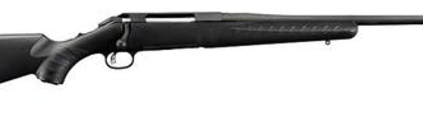 Ruger American Standard .308 Win, 22" Barrel, Synthetic Stock, Black, 4rd