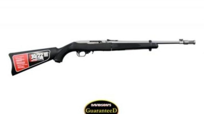 Ruger 10/22 Takedown .22LR, 16.25", Threaded, Stainless, 10rd, Black Synthetic Stock