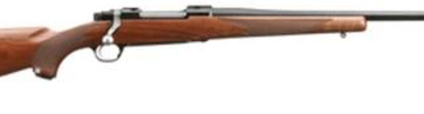 Ruger M77 Hawkeye Standard .30-06 Springfield 22 Inch Satin Blue Finish Barrel American Walnut Stock No Sights 4 Rounds
