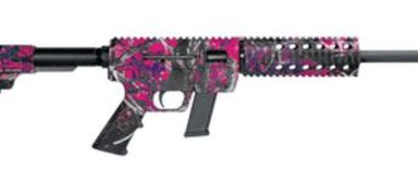 Just Right Carbine 45 ACP 16.25" Threaded Barrel Collapsible Stock Muddy Girl Finish 13 Round Glock Magazine