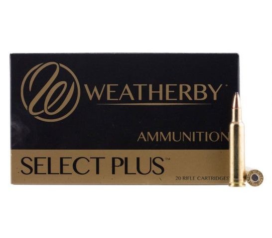 Weatherby Select Plus 300 Weatherby Mag 180 grain Spire Point Rifle Ammo, 20/Box – H300180SP