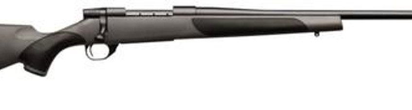 Weatherby Vanguard Synthetic, 6.5-300 Weatherby, 26" Barrel, Black, Gray Synthetic Stock, 3Rd