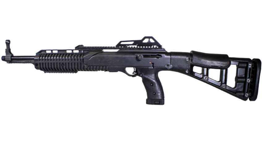 Hi-Point Carbine 10mm, 17.5" Barrel, Black, Skeletonized Target Stock, Adjustable Sights, 10rd