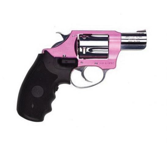 Charter Arms Undercover Lady Chic Lady Small .38 Spl Revolver, Pink/High Polished – 53832