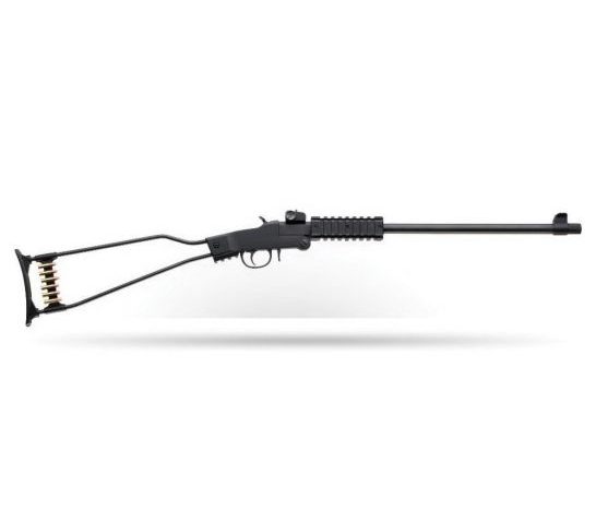 Chiappa Firearms Little Badger .22 Win Mag Folding Break Open Rifle, Blk – 500110