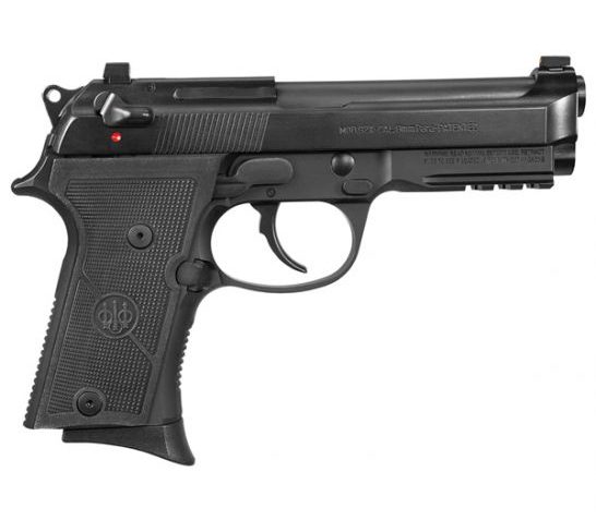 Beretta 92X FR Compact Rail 9mm Pistol, Textured Black – J92CR920