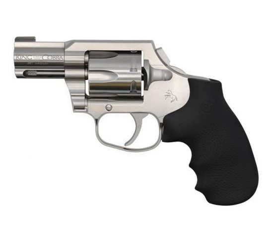 Colt King Cobra Carry DAO .357 Mag Revolver, Brushed Matte Stainless Steel – KCOBRA-SB2BB