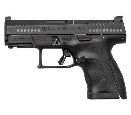 CZ-USA P-10 S Optics Ready 9mm Pistol, Blk – 95170