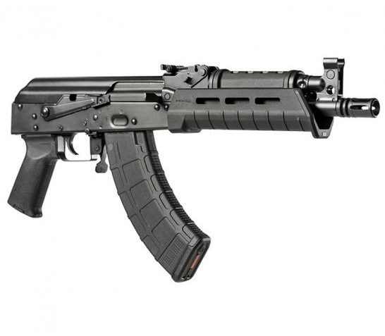 Century Arms RAS47 7.62x39mm AK Pistol, Black Nitride – HG3783N