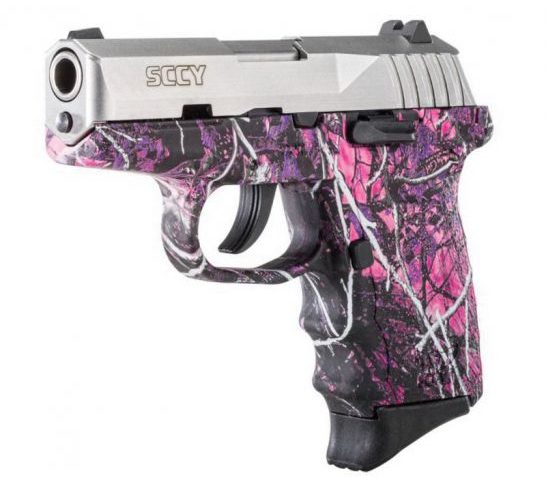 SCCY CPX-2 9mm Pistol, Muddy Girl – CPX2TTMG