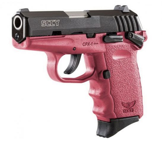 SCCY CPX-1 9mm Pistol, Crimson – CPX1CBCR