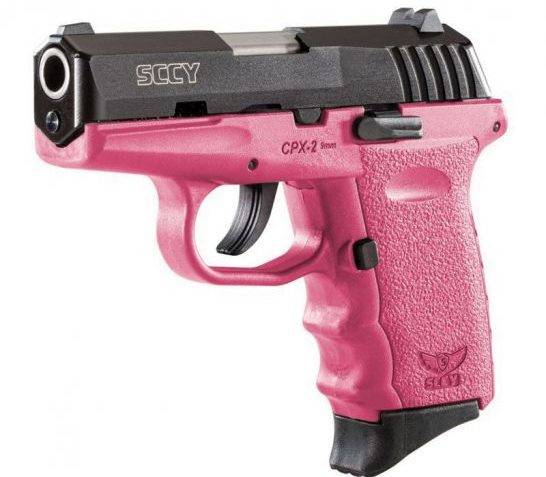 SCCY CPX-2 9mm Pistol, Pink – CPX2CBPK