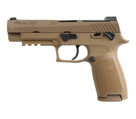 Sig Sauer P320-M17 Full 9mm Pistol, Coyote PVD – 320f-9-m17-ms-ma