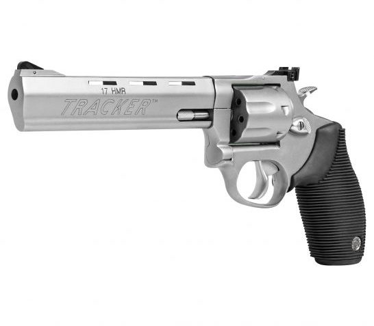 Taurus Tracker 17 Medium .17 HMR Revolver, Blue – 2-170061
