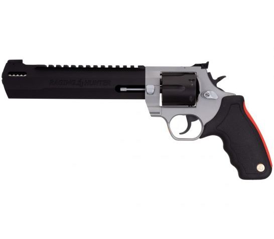 Taurus Raging Hunter Large .44 Mag Revolver w/ Black Deluxe Case, Matte Black Oxide – 2-440081RH-DLX