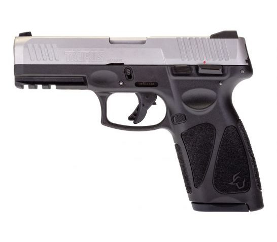 Taurus G3 9mm Pistol, Black Frame w/ Stainless Slide – 1-G3949-15