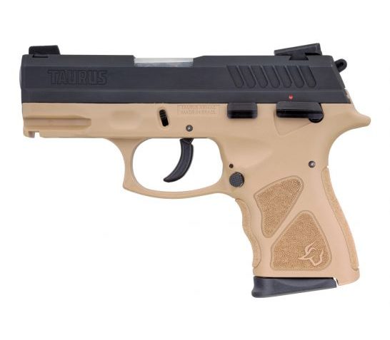 Taurus TH9C Compact 9mm Pistol, FDE – 1-TH9C031T