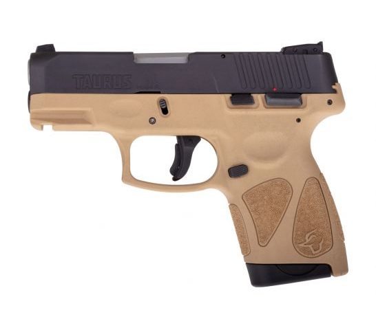 Taurus G2S Compact 9mm Pistol, Tan – 1-G2S931T