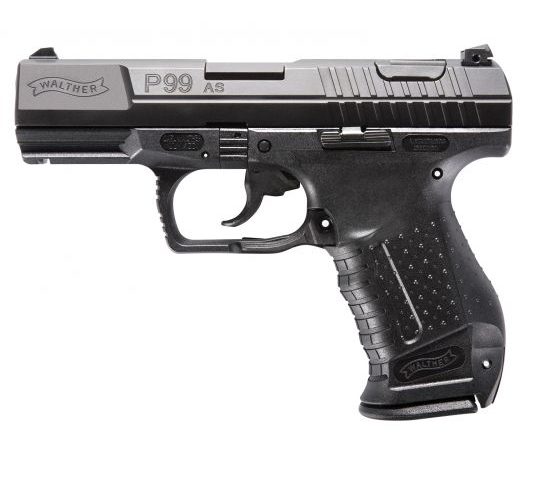 Walther P99 AS 9mm Pistol, Blk – 2796326