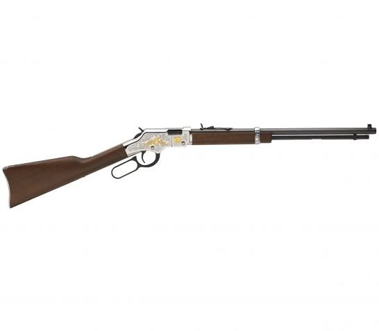 Henry Second Amendment Tribute Edition .22 S/l/lr Lever Action Rifle, Brown – H004SAT