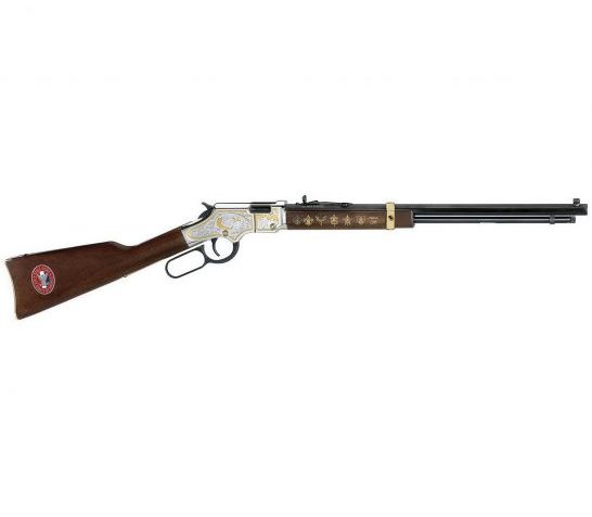 Henry Eagle Scout Tribute Edition .22 S/l/lr Lever Action Rifle, Brown – H004ES