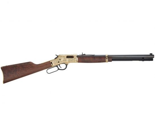 Henry Big Boy Deluxe Engraved 3rd Edition .357 Mag/.38 Spl Lever Action Rifle, Brown – H006MD3