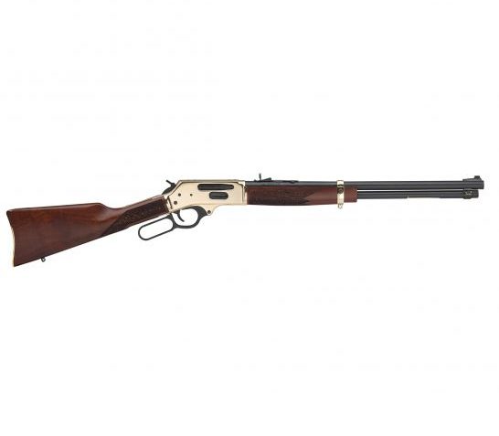 Henry Side Gate .38-55 Win Lever Action Rifle, Brown – H024-3855