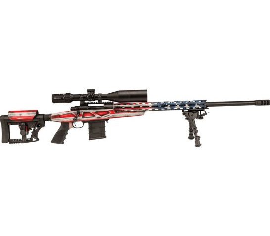 Howa M1500 .25-250 Rem Bolt Action Rifle w/ 4-16x50mm Long Range Scope, American Flag RWB Cerakote – HCRA71207USK
