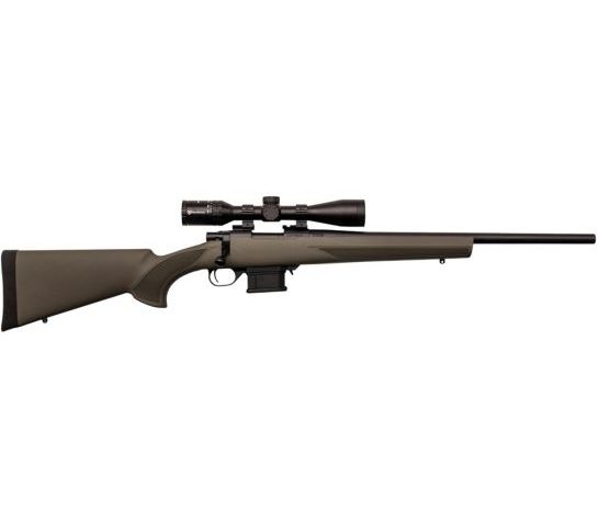 Howa M1500 Mini Action 6.5mm Grendel Bolt Action Rifle w/ 3-9x40mm Scope, Green – HMP60603+