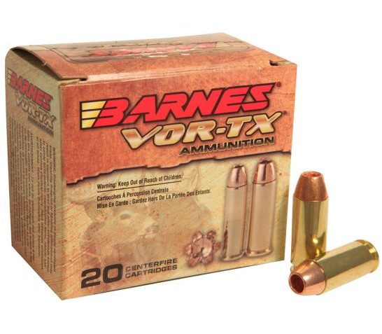 Barnes Bullets VOR-TX 155 gr Barnes TAC-XP 10mm Ammo, 20/box – 31180