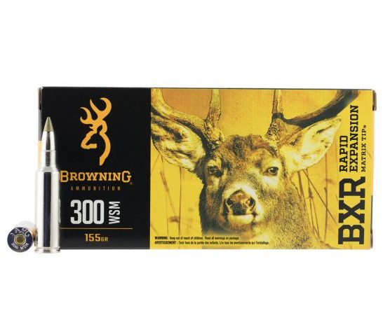 Browning BXR 155 gr Matrix Tip .300 WSM Ammo, 20/box – B192130001