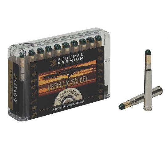 Federal Premium Safari Cape-Shok 570 gr Woodleigh Hydro Solid .500 Nitro Express Ammo, 20/box – P500NWH