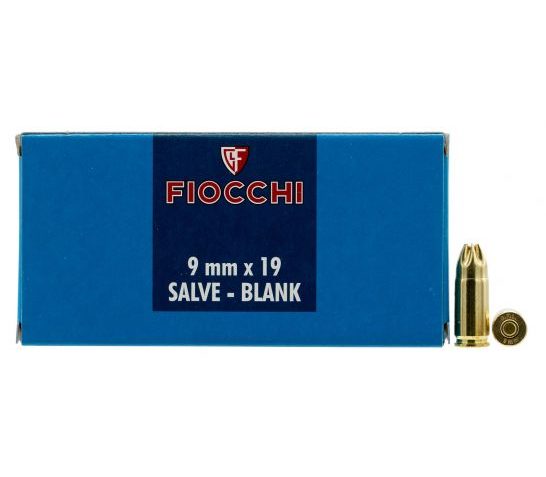 Fiocchi 9mm Blank Ammo, 50 rds/box – 9MMBLANK