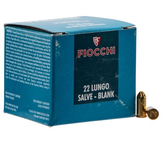 Fiocchi .22 LR Blank Ammo, 200/box – 22LRBL