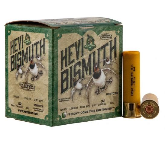 Hevi-Shot Hevi-Bismuth Waterfowl 3.5" 10 Gauge Ammo 1, 25/box – 15501