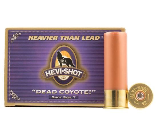Hevi-Shot Dead Coyote 3.5" 10 Gauge Ammo 00 Buck, 5/box – 41009