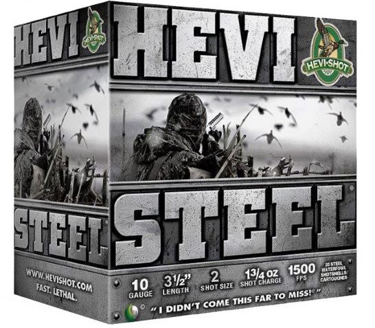 Hevi-Shot Hevi-Steel 3.5" 10 Gauge Ammo 2, 250 Rounds – 61002