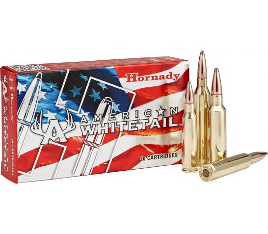 Hornady American Whitetail 165 gr Interlock RN .300 WSM Ammo, 20/box – 82204