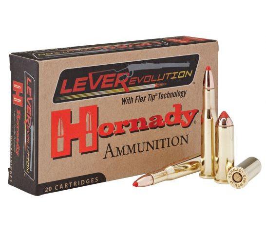 Hornady LEVERevolution 110 gr Flex Tip Expanding .25-35 Win Ammo, 20/box – 8277