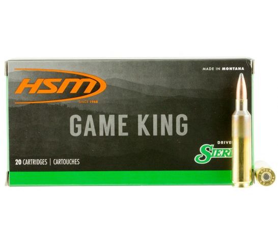 HSM Ammunition Game King 140 gr Spitzer Boat Tail .6.5×284 Norma Ammo, 20/box – HSM-65X284-3-N