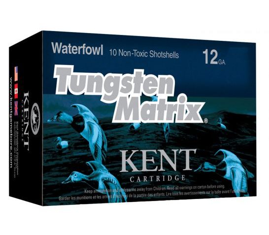 Kent Cartridge Tungsten Matrix 3" 12 Gauge Ammo 3, 10/box – C123NT423