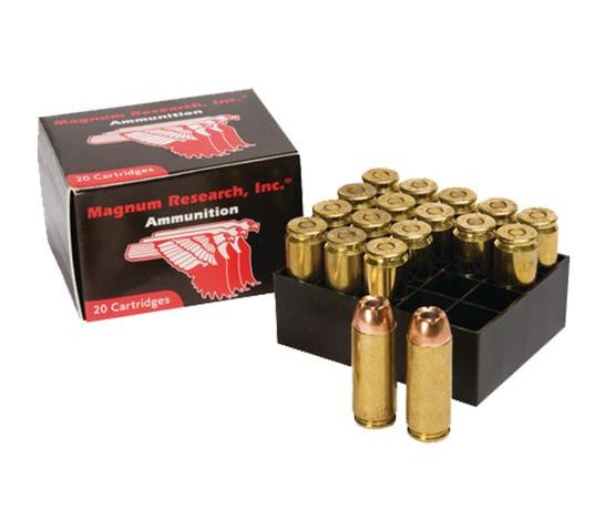 Magnum Research 300 gr Jacketed Hollow Point .50 AE Ammo, 20/box – DEP50HP/XTP3